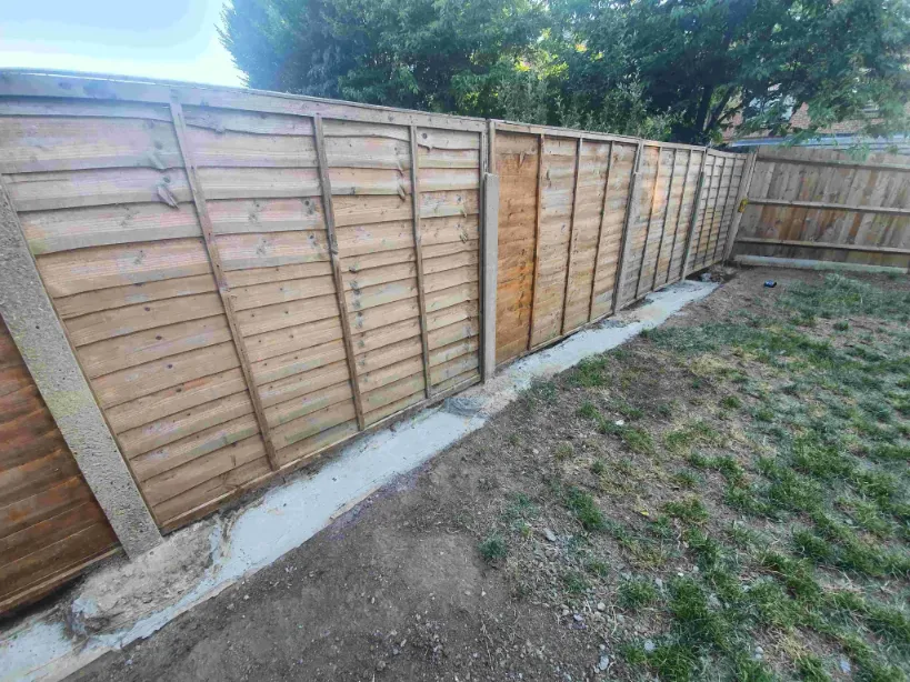 Garden Fence Before B